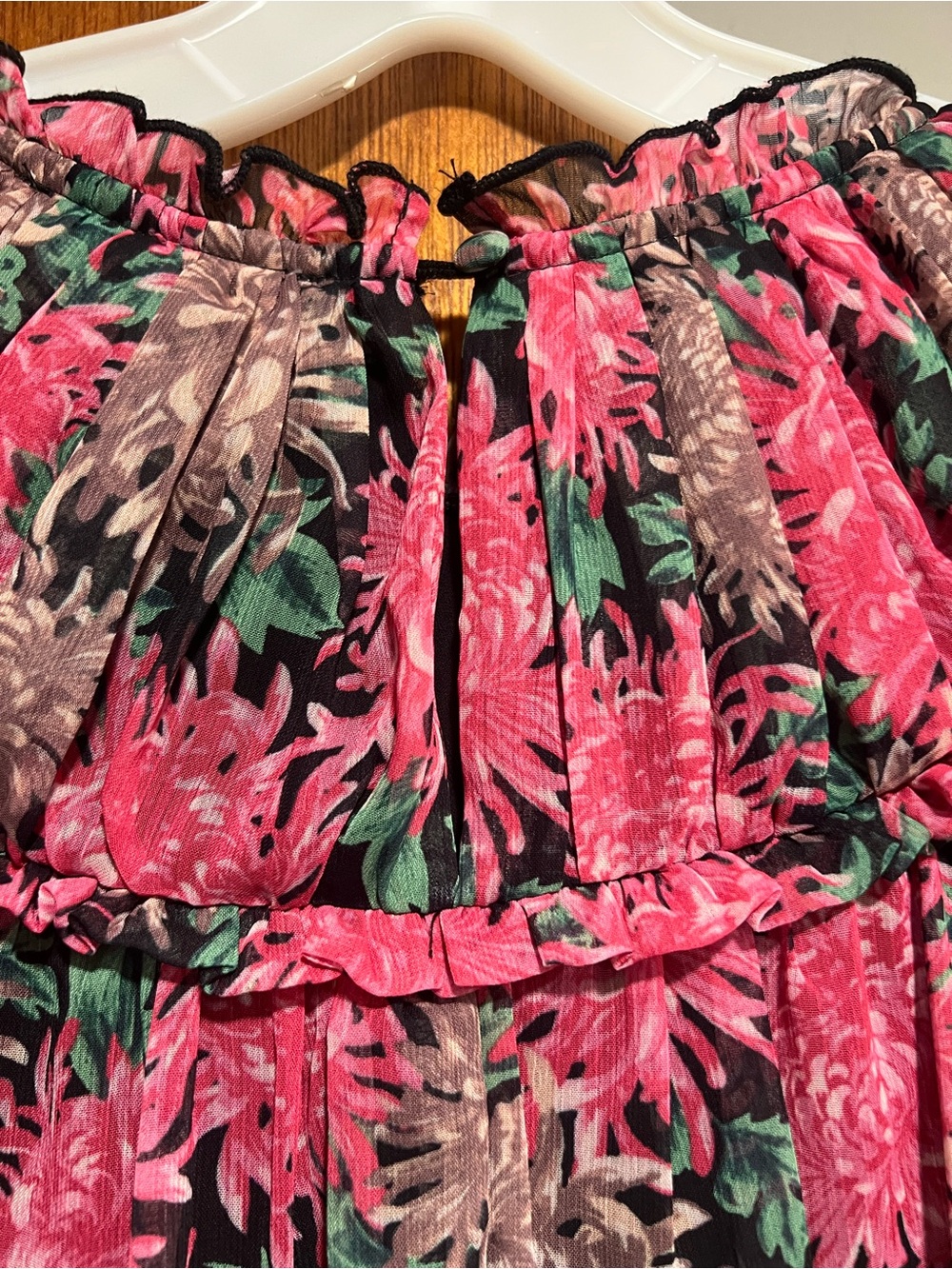 Floral Ruffle Dress - Picture 9 of 9